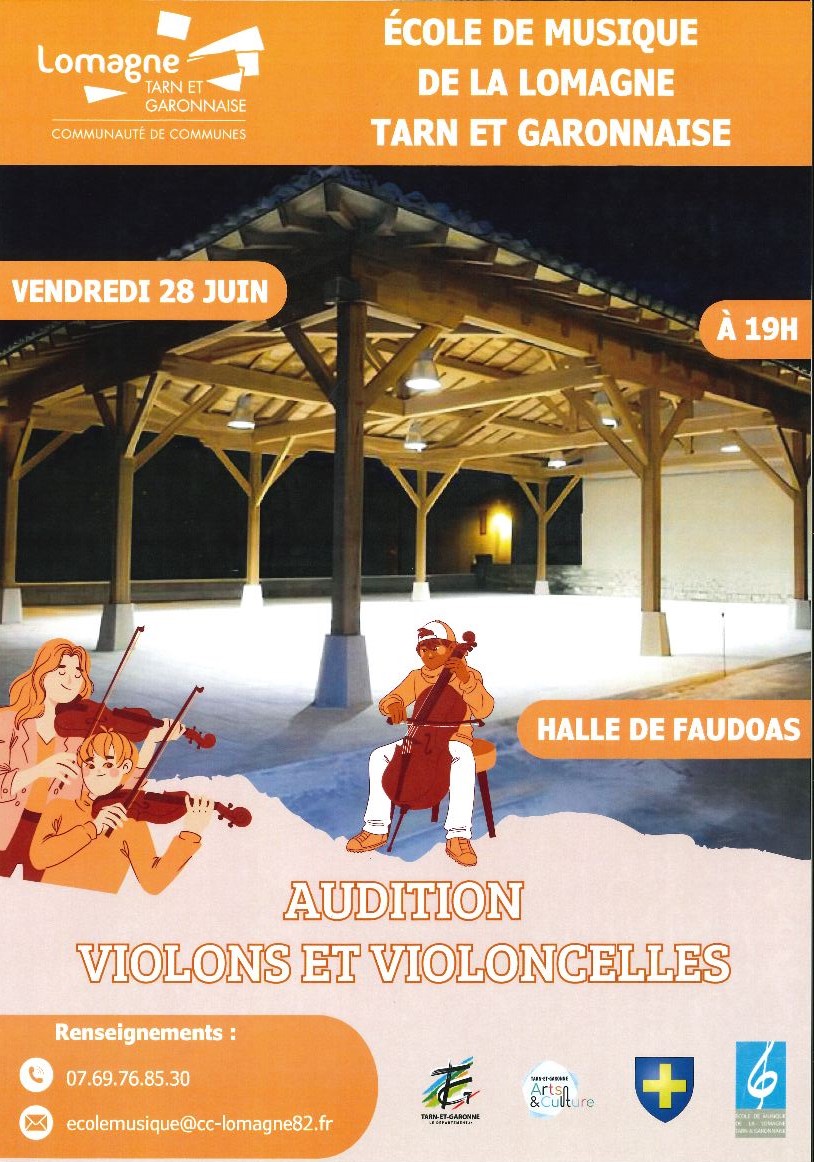 Illustration pour « Ecole de musique de la Lomagne Tarn-et-Garonnaise »