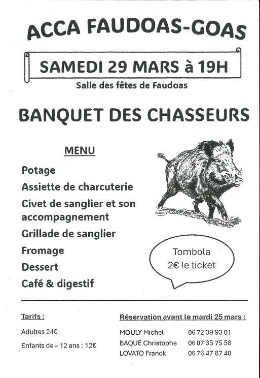 Illustration pour « Repas de la chasse »