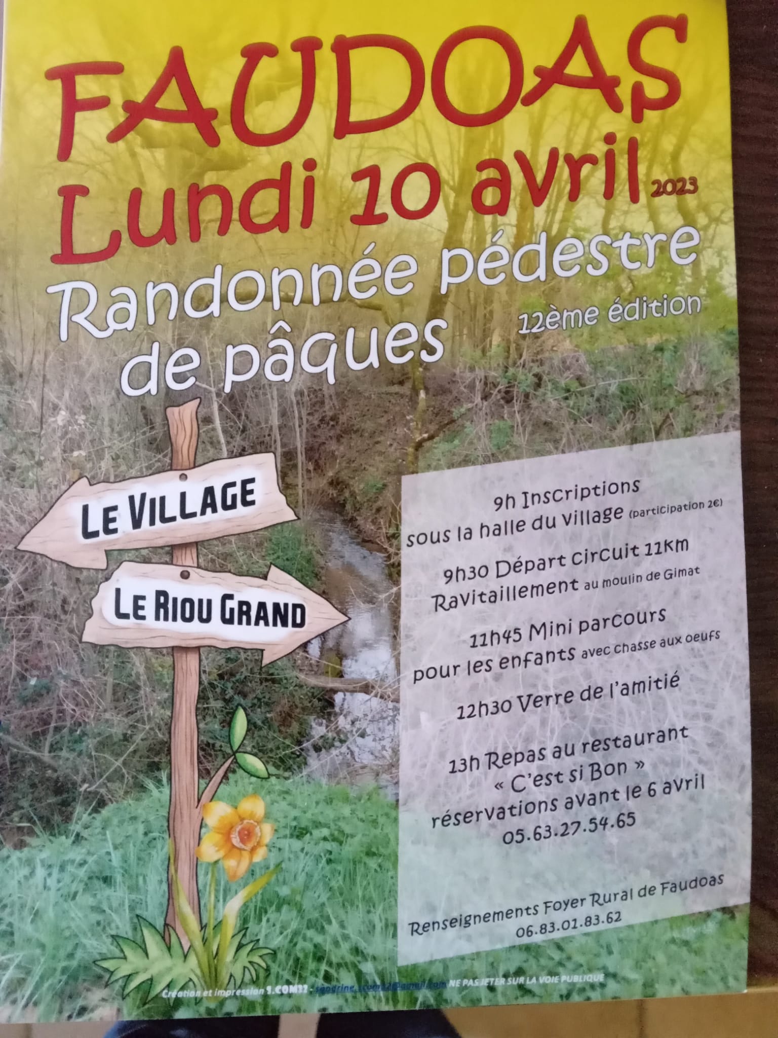 Illustration pour « Randonnée du lundi de Pâques »