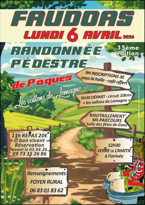 Illustration pour « Randonnée du lundi de Pâques »