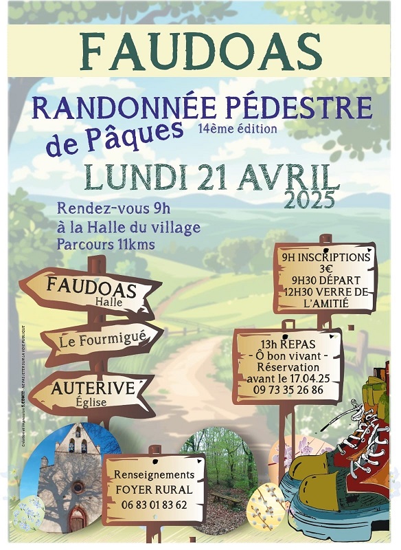 Illustration pour « Randonnée de Pâques »